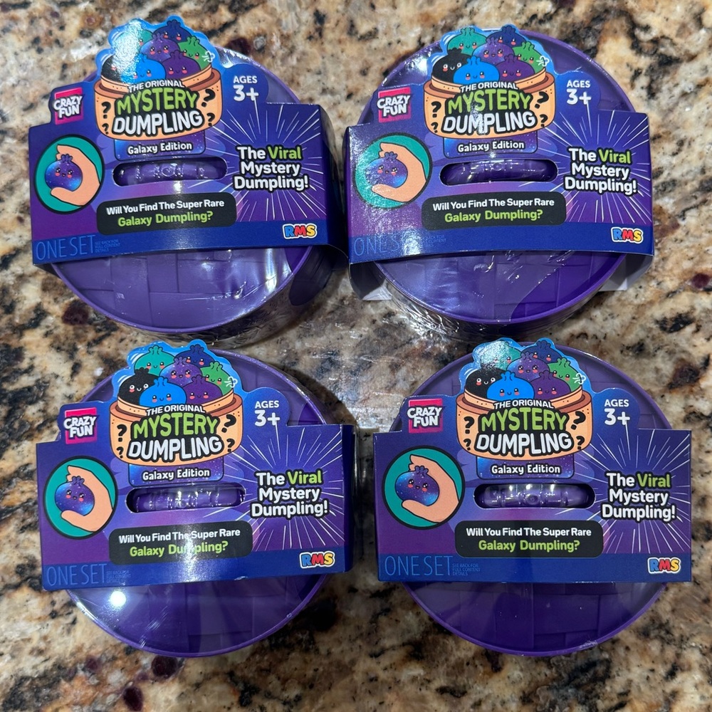 Mystery Dumpling Galaxy Edition Crazy Fun RMS- lot of 3